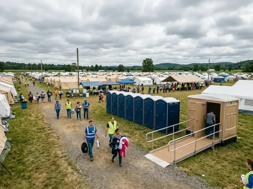 disaster-relief-camp-restrooms-010 — frequently asked questions, Dumpster & Portable Bathrooms Rental in Bohners Lake, WI